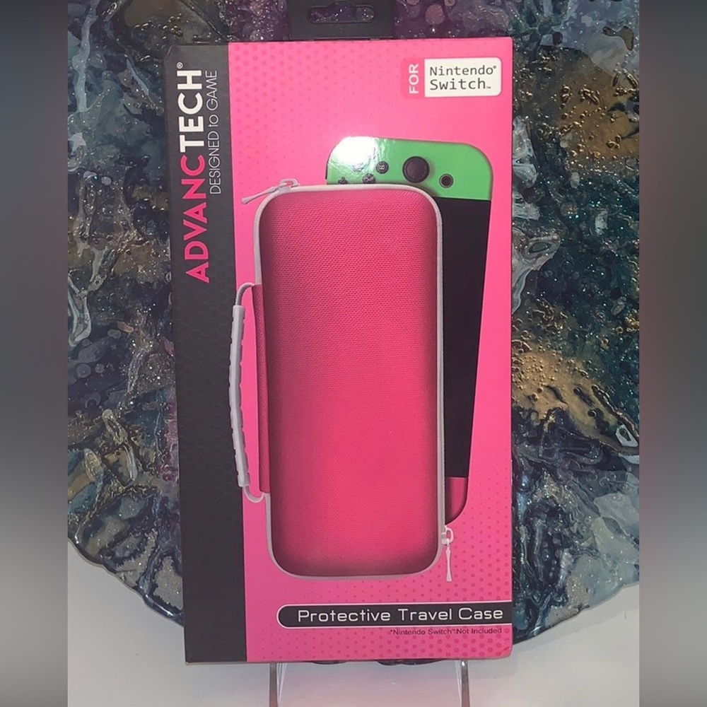 Nintendo Switch Compatible Pink Case New